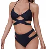 Badeanzug - Zweiteiliger Badeanzug - Hoher Schnitt - Bikini Produktbild-Vorschau 4