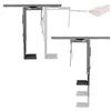 Support PC Wiltec sous table avec glissière pivotant à 360° Voir les images du produit 8
