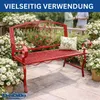 DanDiBo Banc de jardin Rosso Résistant aux intempéries 2 Voir les images du produit 7