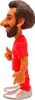 A side profile of a caricature-style figurine of a soccer player. Podgląd zdjęcia produktu