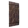 Paneel aus dunkelbraunen Bambuslamellen 90 x 150 cm Produktbild-Vorschau 5