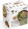 The image shows the retail packaging for a quick quinoa and rice cooker. Anteprima dell’immagine prodotto