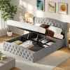 INONEFT Polsterbett 160x200 Boxspringbett mit Produktbild-Vorschau 1