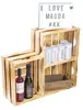 4er set Gemüsekiste Magda Geflammt Regalkiste Stapelkiste Produktbild-Vorschau 8