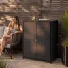 tectake® Aluminium Gartenschrank Monza 84,5 x 40,5 x 103,5 Produktbild-Vorschau 8