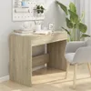 Biurko, Dąb Sonoma, 101X50X76,5 Cm, Płyta Wiórowa Lumarko! Podgląd zdjęcia produktu 3