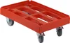 Hygienetransportroller 600 x 400 mm mit 2 Bock- und 2 Produktbild-Vorschau 1