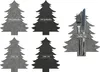 6 x Besteckhalter aus Filz in Tannenbaum-Optik Produktbild-Vorschau 4