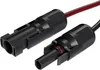 Two black connectors with red wires attached, on a white background. Produktbild-Vorschau