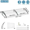 YARDIN 300 x 100 cm Stříška pro zastřešení vchodových Náhled obrázku produktu 2