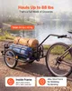 VEVOR Fahrradanhänger Lastenanhänger 2-in-1 Handwagen mit Produktbild-Vorschau 4
