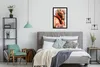 MuchoWow® MuchoWow® Gerahmtes Poster Porträt - Flamingo - Produktbild-Vorschau 5