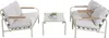 Aluminium-Gartengarnitur MCW-O11, Outdoor 2-Sitzer Sitzbank Produktbild-Vorschau 5
