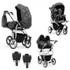 Zwillingskinderwagen 5 in 1 Duo inkl. Autositze und Iso Produktbild-Vorschau 1