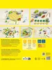 A collage of images showing different arrangements and close-ups of a board game with wooden pieces and drums. Anteprima dell’immagine prodotto