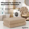 Komfortec 2er Saunatuch Set 80x200 cm aus 100% Baumwolle, Produktbild-Vorschau 3