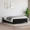 Rám postele s boxspringem černý 140 x 200 cm textil Náhled obrázku produktu 2