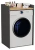 Armoire de salle de bain inférieure au-dessus de la machine Voir les images du produit 11