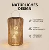 formano Solarlaterne Außen Garten Rattan Laterne 3 LED Produktbild-Vorschau 4