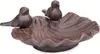 Moritz Bol pour oiseaux 9x21x21 cm brun en fonte Bain pour Voir les images du produit 1