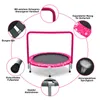 COSTWAY φ92cm mini trampolina, składana trampolina fitness, Podgląd zdjęcia produktu 9