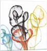 Bilder auf glas - Einteilig - Blumen Abstraktion Produktbild-Vorschau 1