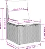 VidaXL 366011, Kremowy, 110 kg, 550 mm, 620 mm, 690 mm Podgląd zdjęcia produktu 11