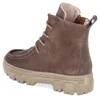 Botas de cordones marrones para mujer de la marca Paul Vista previa de la imagen del producto 7