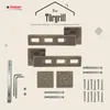 DOMINO Türgriff Drückergarnitur WC - Badezimmer Set | Produktbild-Vorschau 9