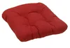 GO-DE Softkissen 40 x 40 x 8 cm, rot Produktbild-Vorschau 3