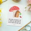 Mr. & Mrs. Panda Postkarte 6. Geburtstag Freude - Weiß - Produktbild-Vorschau 2