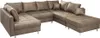 Moderne XXL Wohnlandschaft KENT 305cm taupe Federkern inkl. Produktbild-Vorschau 11