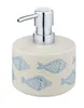 A soap dispenser with a fish pattern. Anteprima dell’immagine prodotto