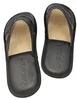 BOSACO pantofole da donna in vera pelle nera - Pantofole Anteprima dell’immagine prodotto 3