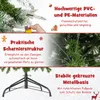 COSTWAY 190 cm umelý vianočný stromček so svetlami a Náhľad obrázku produktu 6