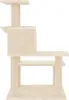 vidaXL Graffiatoio in sisal Grigio chiaro 82,5 cm Anteprima dell’immagine prodotto 12
