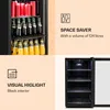Klarstein Mini lodówka ze szklanymi drzwiami, Mini lodówka Podgląd zdjęcia produktu 4