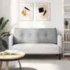 vidaXL Poduszka na plecy szara chmura 120 x 24 x 50 cm Podgląd zdjęcia produktu 4
