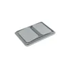 A light gray lid with two compartments is shown from a slightly elevated angle against a white background. Anteprima dell’immagine prodotto