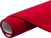 Hochflor Velours Teppich Luna Rot Rund, Größe:400 cm Rund Produktbild-Vorschau 4