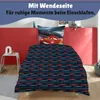 Disney Cars Bettwäsche Set 135x200 80x80 cm Rot Blaue Produktbild-Vorschau 4