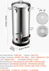 SucceBuy Appareil électrique de brassage de bière à usage Voir les images du produit 7