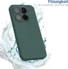 A smartphone case is shown with water splashing around it. Produktbild-Vorschau