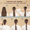 Set di 3 elastici per capelli FAIRHAIR per trecce marroni Anteprima dell’immagine prodotto 7