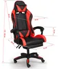 Chefsessel Stuhl Home Office Chair Racing  Bürostuhl Produktbild-Vorschau 7