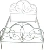 Metallbett in weiß pulverbeschichtet 90 x 200 cm Produktbild-Vorschau 2