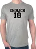 Huuraa Herren T-Shirt Endlich 18 Schriftzug 3XL Sport Grey Produktbild-Vorschau 1