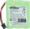 A green battery pack with a label containing product information and warnings. Produktbild-Vorschau