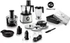A collection of food processor attachments and a blender jar are displayed around a central food processor unit. Anteprima dell’immagine prodotto
