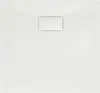 Duschwanne Viereck 90x90x3,2 SMC Steinoptik, Ablaufgarnitur Produktbild-Vorschau 2